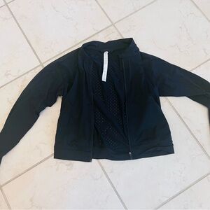 lululemon athletica Black Bomber Jacket